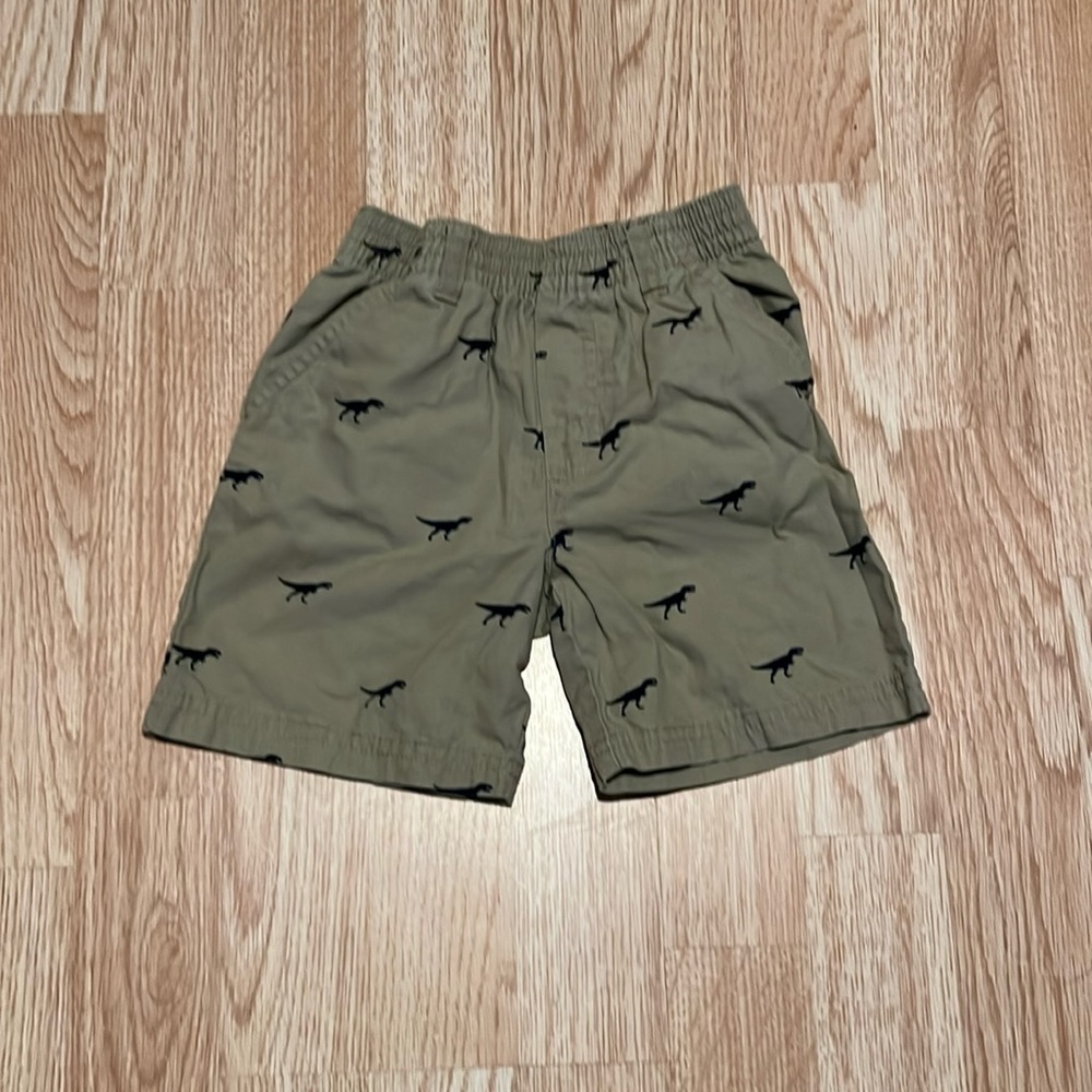 Garanimals Kahki Shorts with Dinosaurs Boys 3T